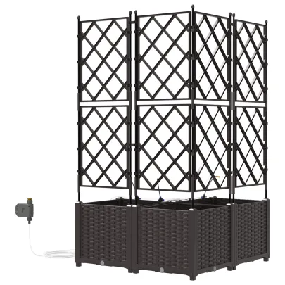 Set 3 Ghivece cu Irigație Auto - Livrare Gratuită