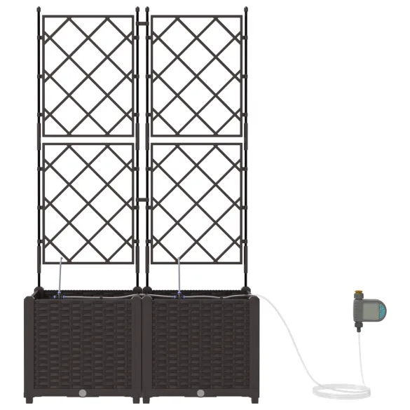 Ghiveci Grădină cu Sistem Irigare - Livrare Gratuită