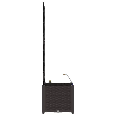 Jardiniere cu Sistem Irigare Maro - Grădină Modernă