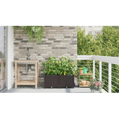 Jardiniere cu Sistem Irigare Auto - Livrare Gratuită