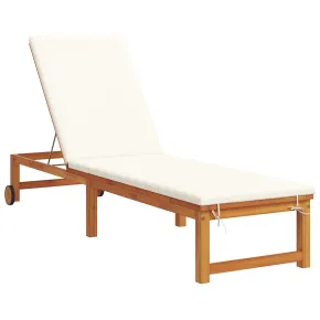 Șezlong Lemn Acacia - Comfort și Durabilitate | Livrare Gratuită 2