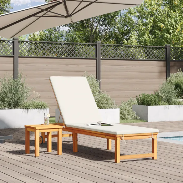 Șezlong Lemn Acacia - Comfort și Durabilitate | Livrare Gratuită Șezlong Lemn Acacia - Comfort și Durabilitate | Livrare Gratuită