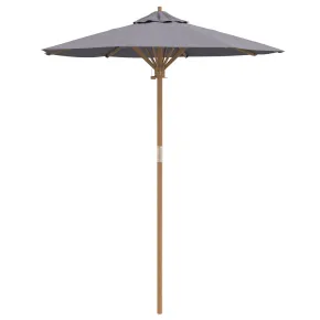 Parasol Bambus Gri 180x230 cm - Livrare Gratuită 2