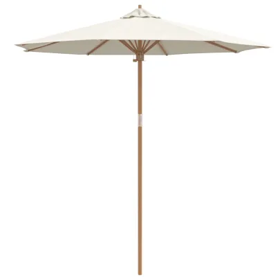 Parasol Bambus Grădină 240x260 cm - Livrare Gratuită
