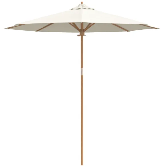 Parasol Bambus Grădină 240x260 cm - Livrare Gratuită