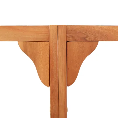 Bancă Exterior Semirotundă 160 cm Lemn Eucalipt Solid