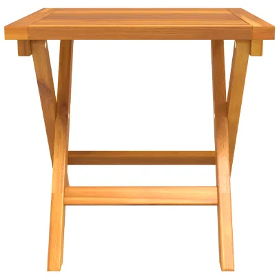 Set Șezlonguri cu Masă Lemn Acacia | vidaXL