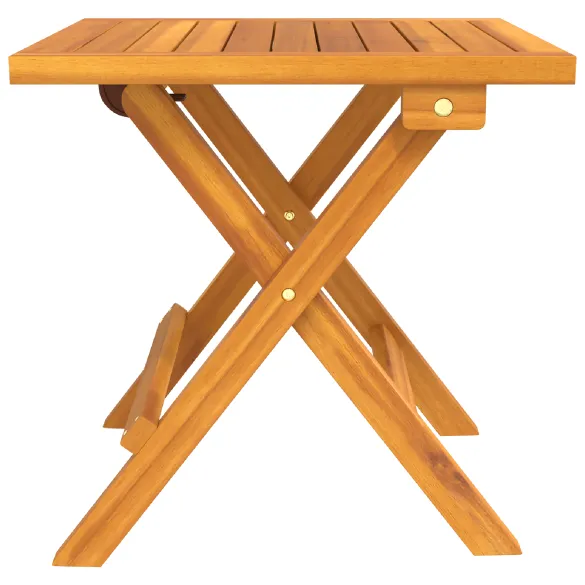 Set Șezlonguri cu Masă Lemn Acacia | vidaXL