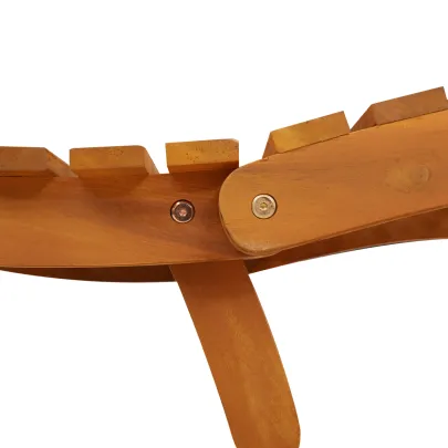 Șezlonguri 2 buc Lemn Acacia | Mobilier Gradina Compact