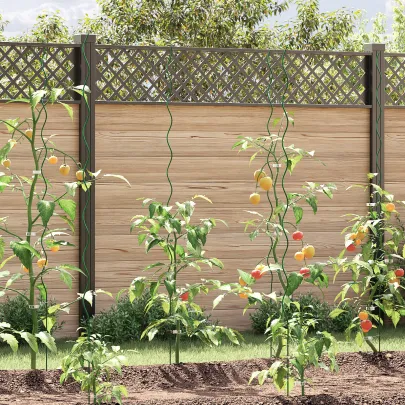 Suporturi Spiralate Plante Oțel 170 cm | 50 buc | Gratis