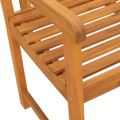 Bancă Grădină Lemn Acacia | 3 Persoane | Livrare Gratuită