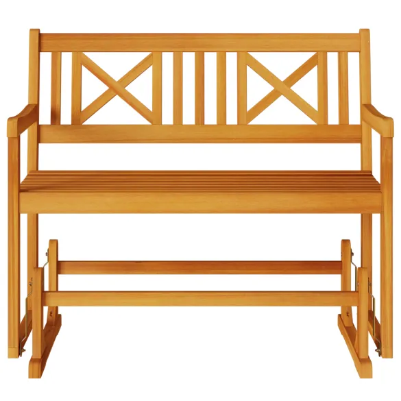 Bancă Glisantă Grădină Lemn Acacia | Livrare Gratuită