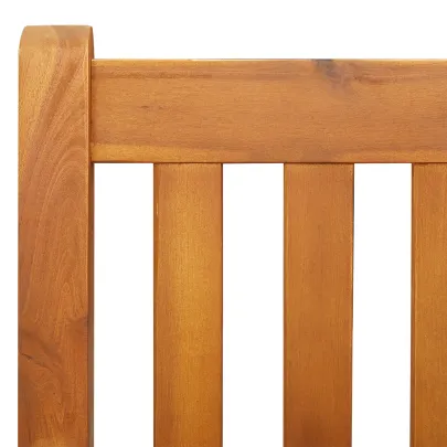 Bancă de leagăn pentru grădină din lemn de acacia - 2 persoane