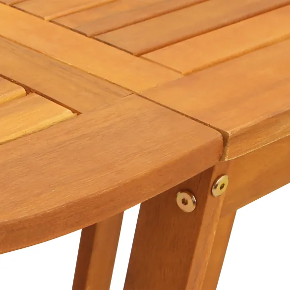 Set Dining Pliabil cu Fluturi - Lemn Acacia pentru Exterior Set Dining Pliabil cu Fluturi - Lemn Acacia pentru Exterior