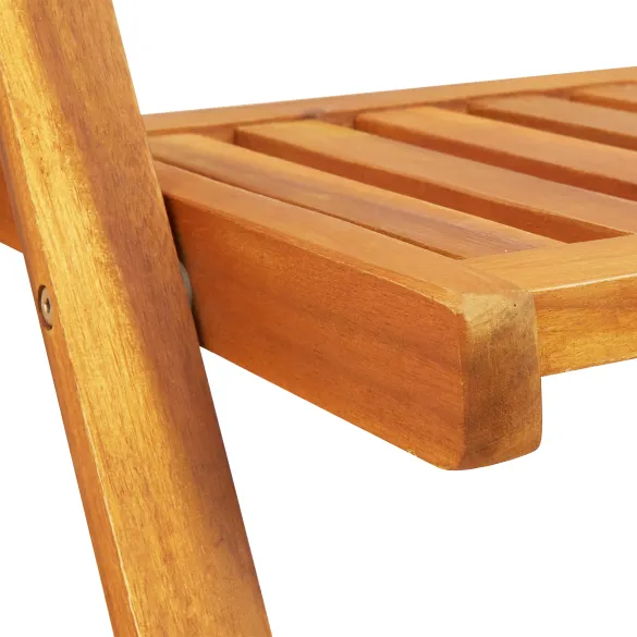 Set Dining Pliabil cu Fluturi - Lemn Acacia pentru Exterior Set Dining Pliabil cu Fluturi - Lemn Acacia pentru Exterior