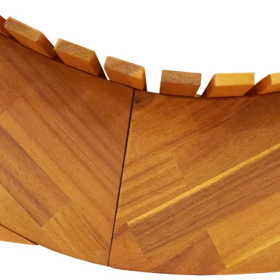 Șezlonguri Balansoare Lemn Acacia Solid - 2 buc | Gratis Livrare