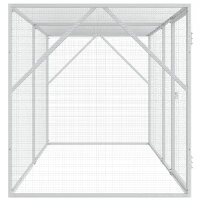 Cușcă Păsări Antracit Oțel Rezistent 102x208x108 cm