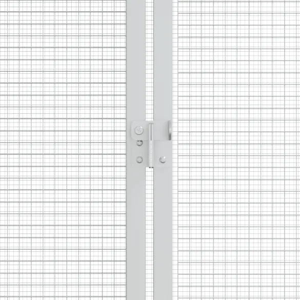 Cușcă Păsări Antracit Oțel Rezistent 102x208x108 cm