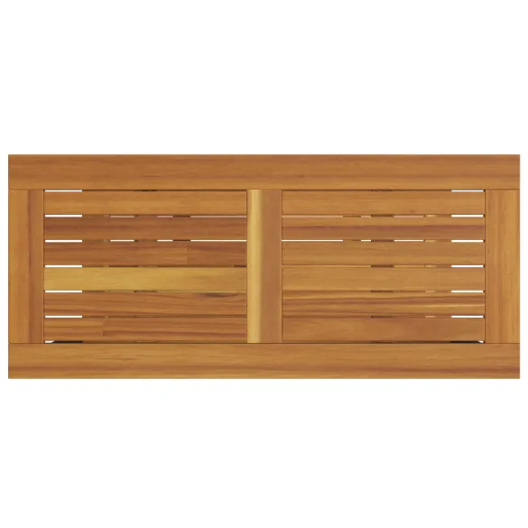 Masă Exterior Lemn Acacia 80x35 cm - Livrare Gratuită