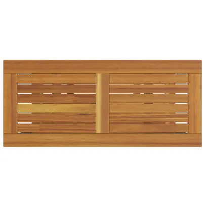 Masă Exterior Lemn Acacia 80x35 cm - Livrare Gratuită