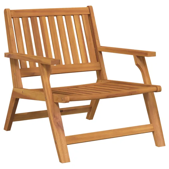 Scaune Grădină Lemn Acacia Masiv - Set 2 Piese