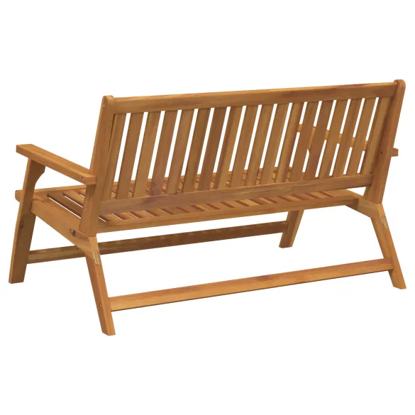 Bancă Grădină Lemn Acacia Masiv - Comandă cu Livrare Gratuită