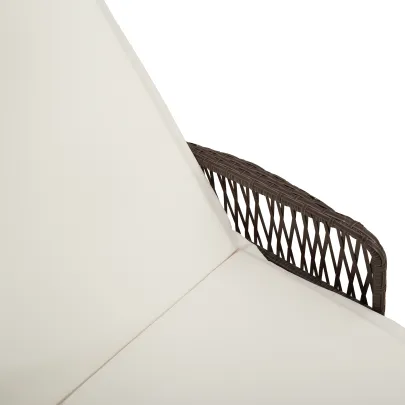 Set Șezlonguri Rattan PE | 3 Buc | Livrare Gratuită