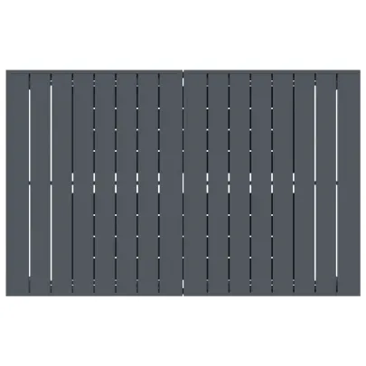 Mese Extensibile Grădină - Set 2 Bucăți, Gri, Oțel