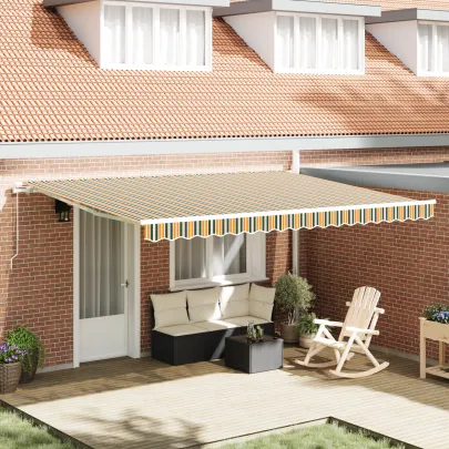 Marchiză retractabilă manual 4.5x3.5 m - Material înlocuire