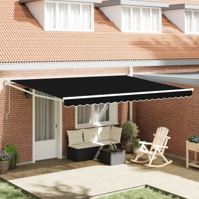 Material Marchiză Automată 450x300cm Negru - Înlocuire