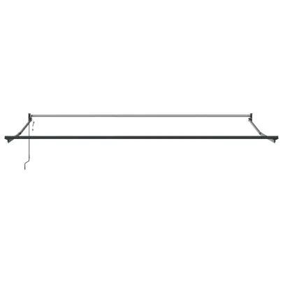Marchiză automată retractabilă verde-albă 450x300 cm