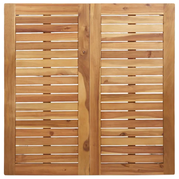 Set Masă Grădină Lemn Acacia 5 Piese - Masă Exterior