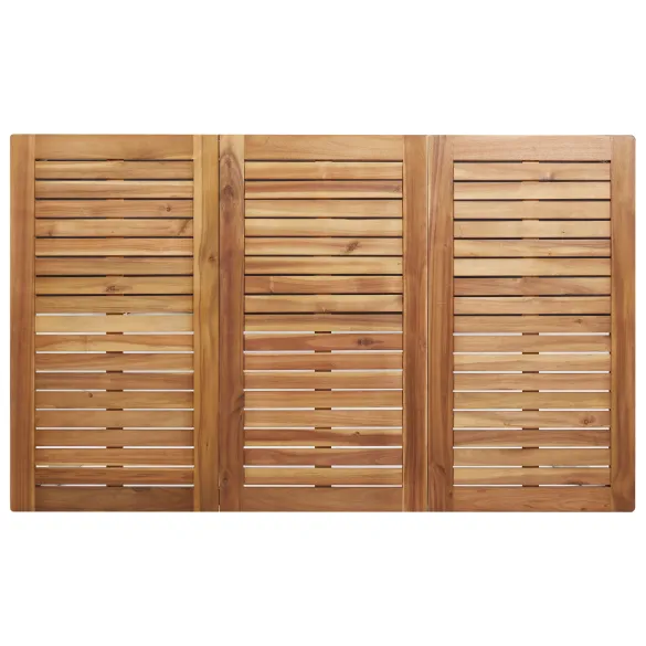 Set Masă Grădină Lemn Acacia - Masă + 4 Scaune Exterior
