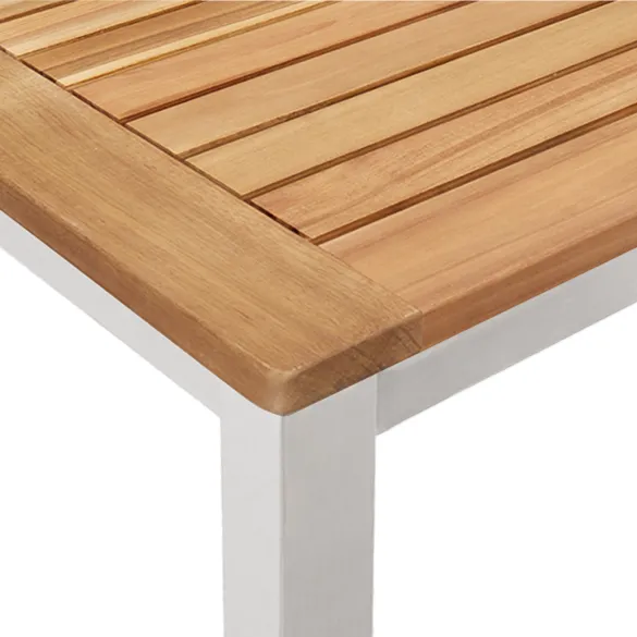 Set Masă Grădină 5 Piese Lemn Teak | Livrare Gratuită