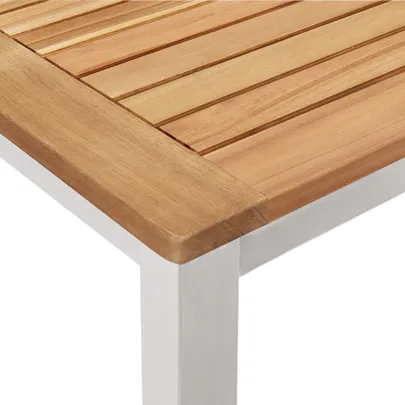 Set Masă Grădină 5 Piese Lemn Teak | Livrare Gratuită