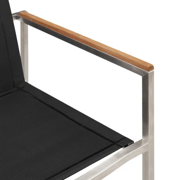 Set Mese Grădină Lemn Tec 7 Piese - Livrare Gratuită