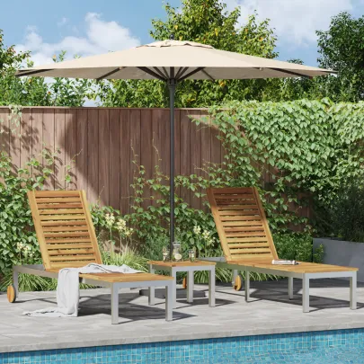 Set Fotolii și Masă Grădină Lemn Acacia | Livrare Gratuită