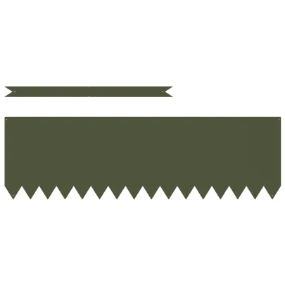 Borduri Grădină Oliv - Oțel Rezistent - Livrare Gratuită