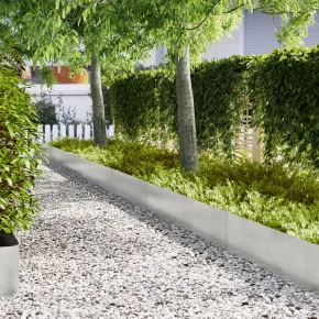 Borduri Grădină Oțel Inoxidabil - 50 bucăți - Livrare Gratuită