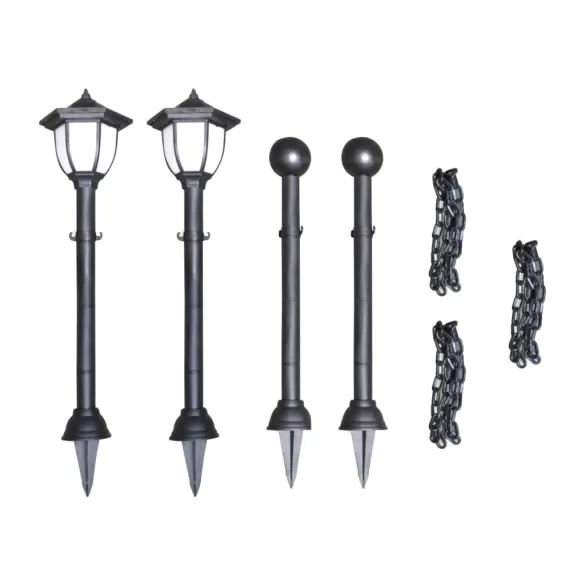 Set 4 Lămpi Solare cu Lanț - Iluminare Gradina | Livrare Gratuită Set 4 Lămpi Solare cu Lanț - Iluminare Gradina | Livrare Gratuită