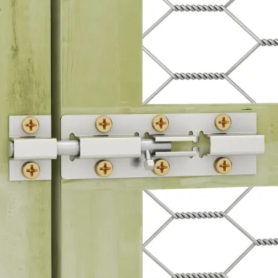 Coteț de Găini din Lemn Masiv de Pin - 268x200x190 cm