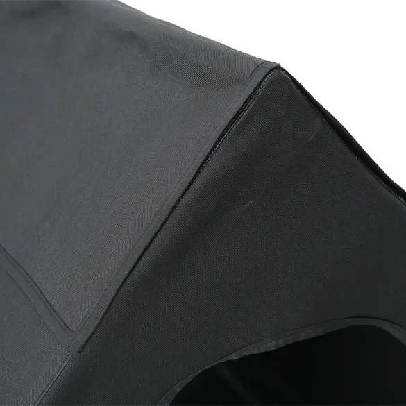 Căsuță Câini Oxford Neagră - Rezistentă Interior/Exterior