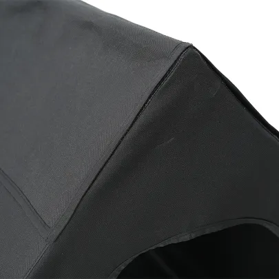 Căsuță Câini Oxford Neagră - Rezistentă Interior/Exterior