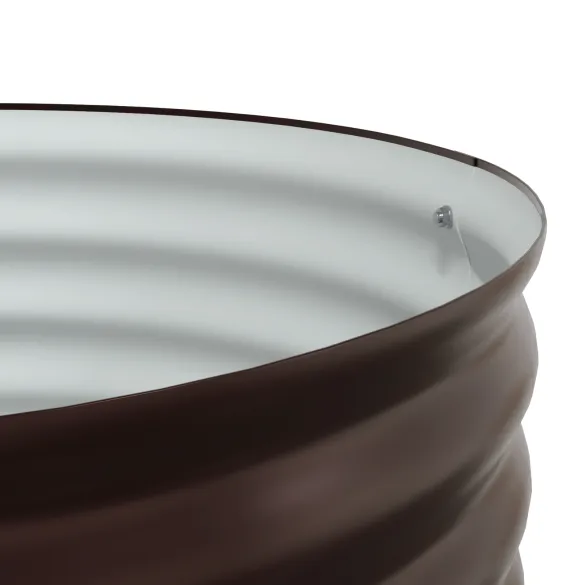 Răsad Grădină Oțel Galvanizat 80x80x44 cm - Livrare Gratuită