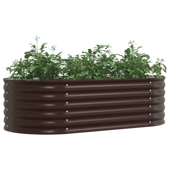 Răsad Grădină Metalic, 160x80x44 cm, Livrare Gratuită