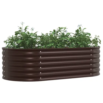 Răsad Grădină Metalic, 160x80x44 cm, Livrare Gratuită