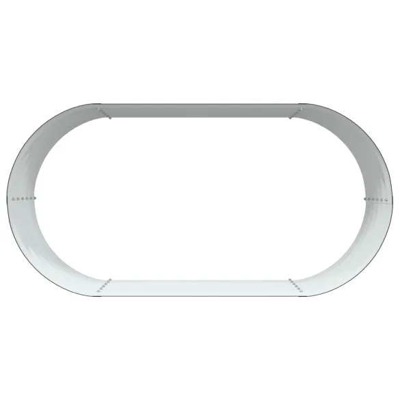 Răsad Grădină Metalic, 160x80x44 cm, Livrare Gratuită