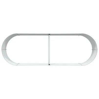 Pat Ridicat Grădină Oțel Galvanizat 240x80 cm - Verde