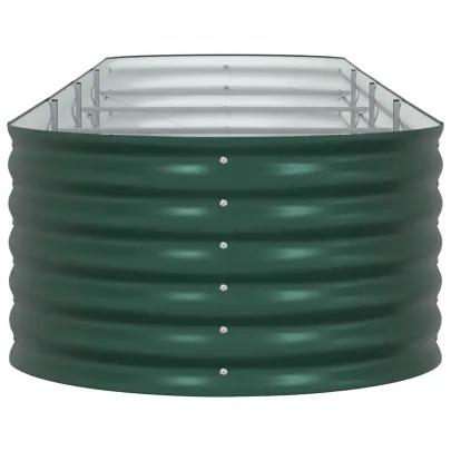 Pat Ridicat Grădină Oțel Galvanizat | Livrare Gratuită