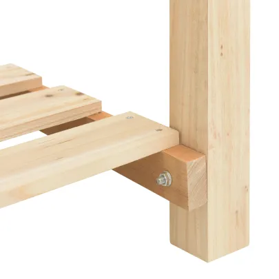 Suport Plante Grădină Lemn Masiv - 115x59x76 cm | Livrare Gratuită